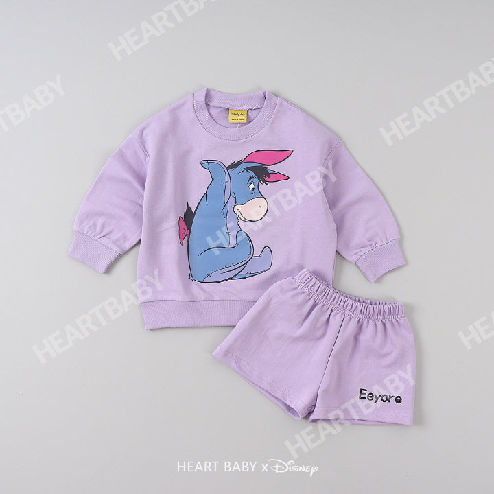 [KIDS] Pooh & Friends Top and Shorts Set