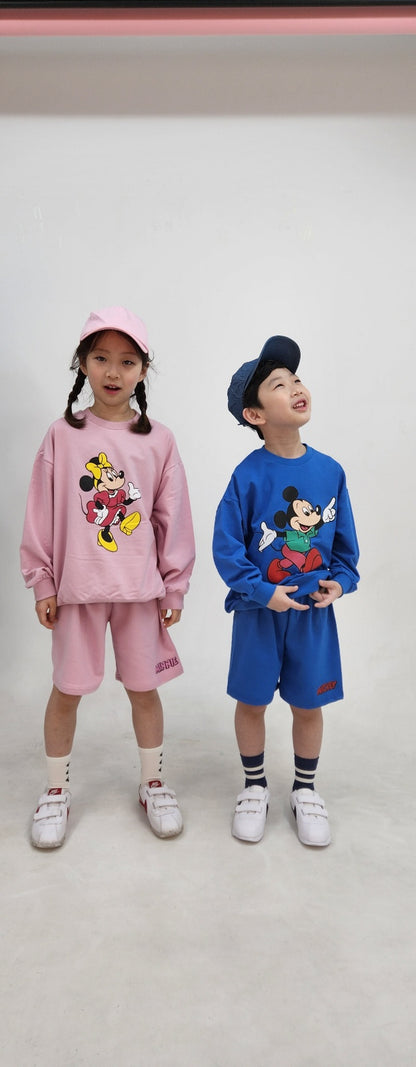 [KIDS] Mickey & Friends Top and Shorts Set
