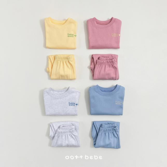 [KIDS] Love top and bottom set