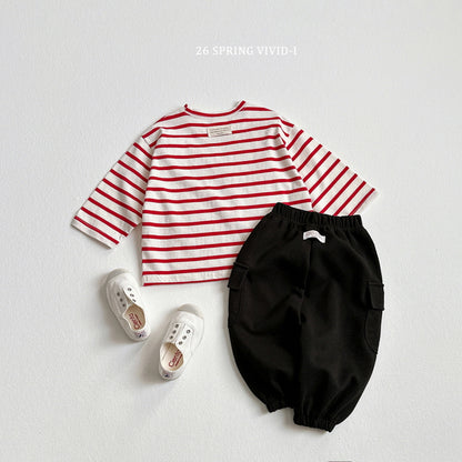 [KIDS] Label Cargo Jogger