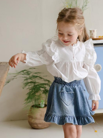 [KIDS] Denim skirt