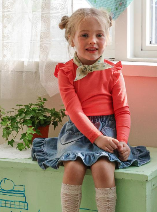 [KIDS] Denim skirt