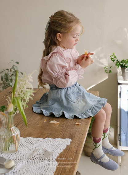 [KIDS] Denim skirt