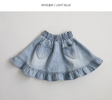 [KIDS] Denim skirt