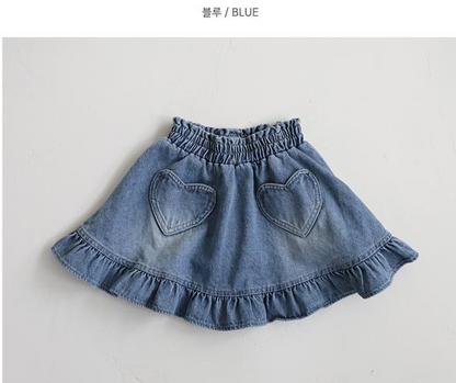 [KIDS] Denim skirt