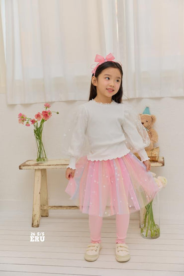 [KIDS] Rainbow Skirted Leggings