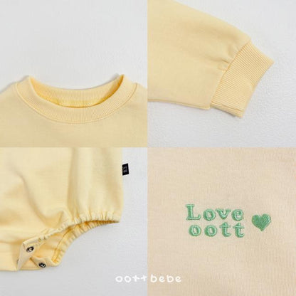 [BABY] Love bodysuit