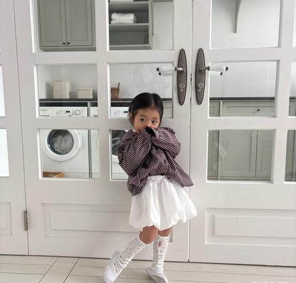 [KIDS] Playful hooded windbreaker