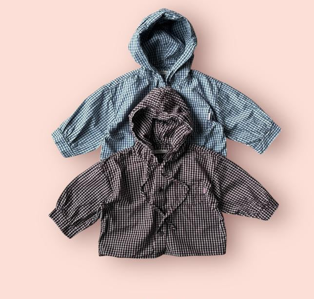 [KIDS] Playful hooded windbreaker