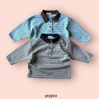 [KIDS] Mumu collared T-shirt