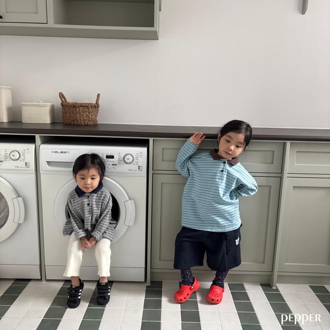 [KIDS] Mumu collared T-shirt