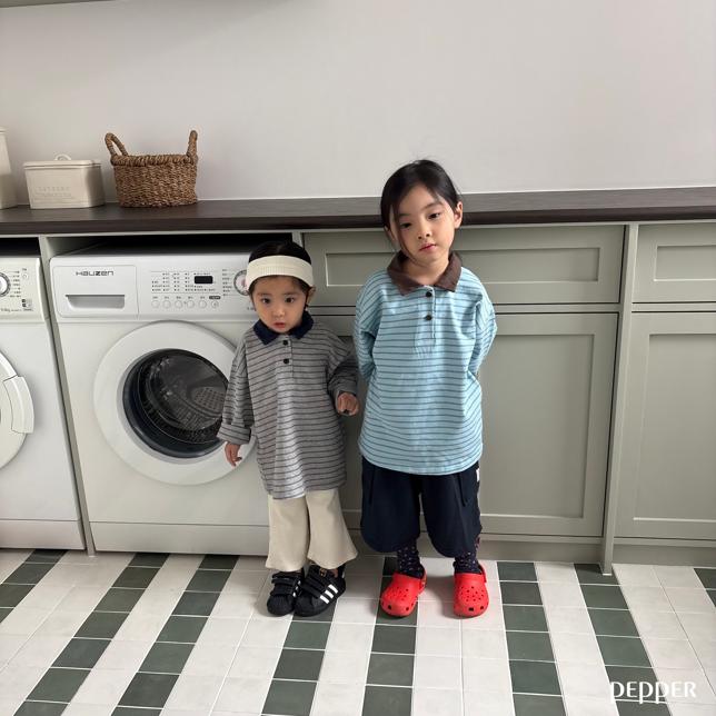 [KIDS] Mumu collared T-shirt