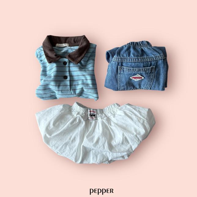 [KIDS] Mumu collared T-shirt