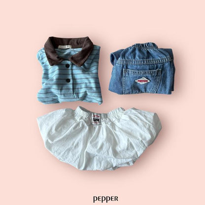 [KIDS] Mumu collared T-shirt