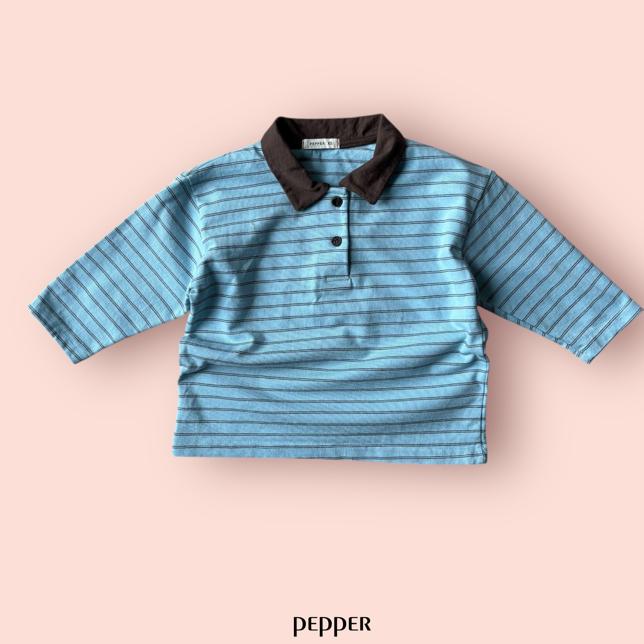 [KIDS] Mumu collared T-shirt