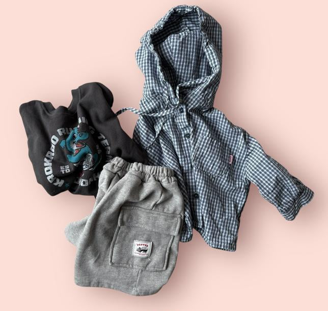 [KIDS] Bermuda cargo pants