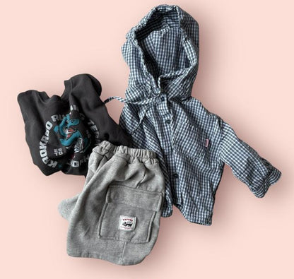 [KIDS] Bermuda cargo pants