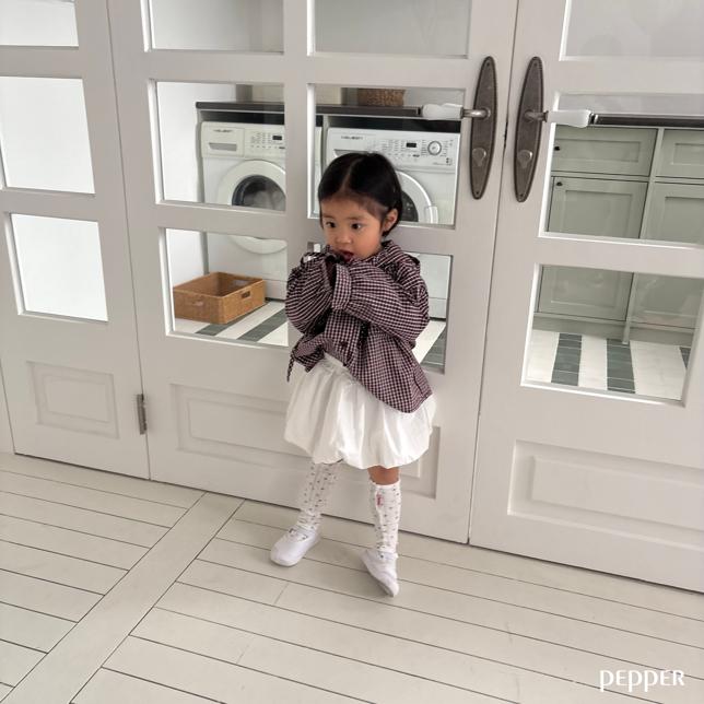 [KIDS] Pumpkin skirt