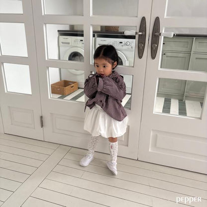 [KIDS] Pumpkin skirt