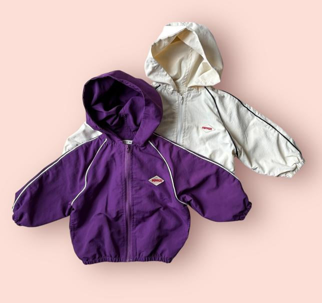 [KIDS] Plum windbreaker