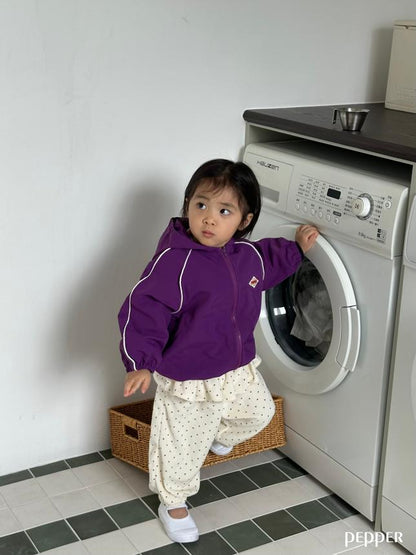 [KIDS] Plum windbreaker