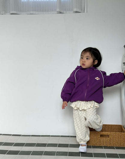 [KIDS] Plum windbreaker