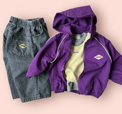 [KIDS] Plum windbreaker