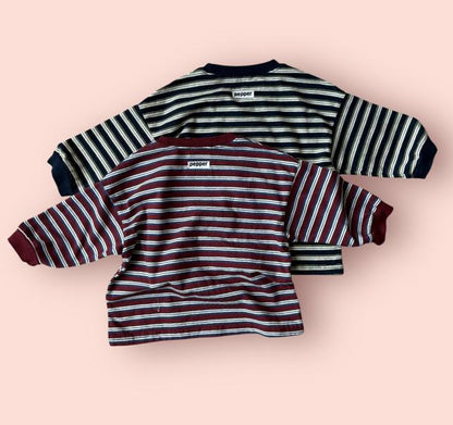 [KIDS] Pepper striped T-shirt