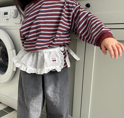 [KIDS] Pepper striped T-shirt