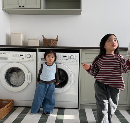 [KIDS] Pepper striped T-shirt