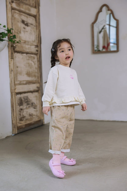 [KIDS/JUNIOR] Woven Floral Pants