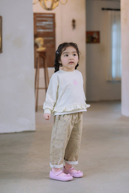 [KIDS/JUNIOR] Woven Floral Pants