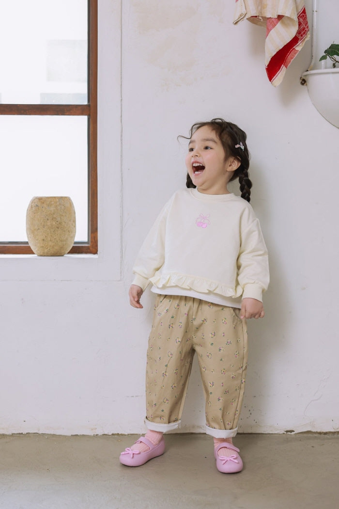 [KIDS/JUNIOR] Woven Floral Pants