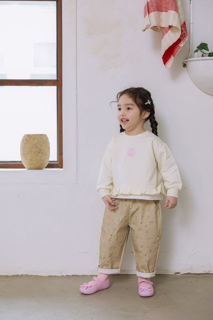 [KIDS/JUNIOR] Woven Floral Pants