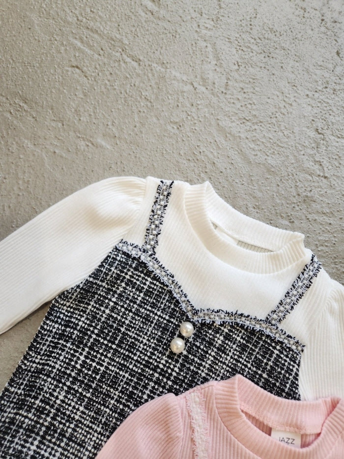[KIDS/JUNIOR] Tweed blouse