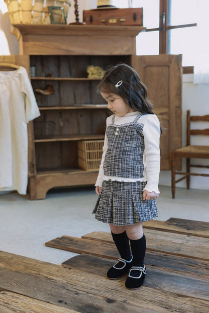 [KIDS/JUNIOR] Tweed blouse