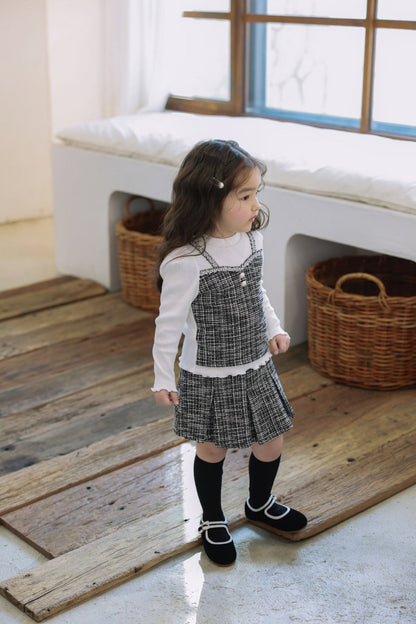 [KIDS/JUNIOR] Tweed Skort