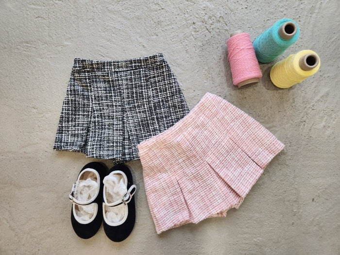 [KIDS/JUNIOR] Tweed Skort