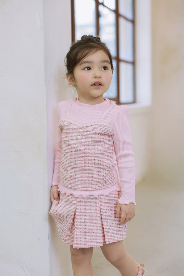 [KIDS/JUNIOR] Tweed Skort