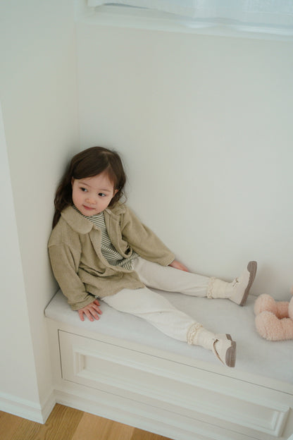 [BABY/KIDS] Ribbed cuff leggings