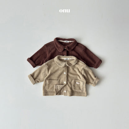 [KIDS] Collared cardigan