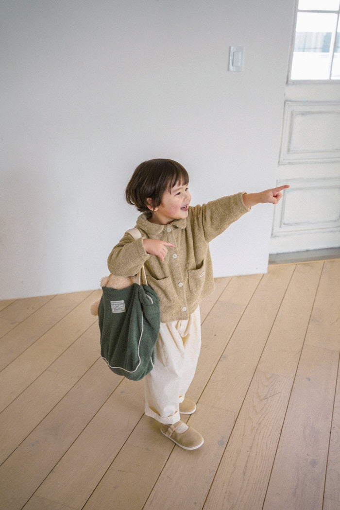 [KIDS] Collared cardigan