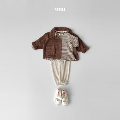 [KIDS] Collared cardigan