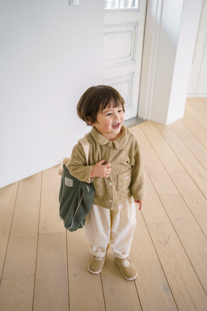 [KIDS] Pleated Cotton Pants