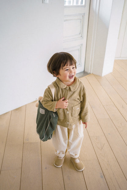 [KIDS] Pleated Cotton Pants