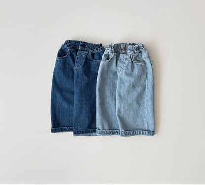 [KIDS] Roll-up denim jeans
