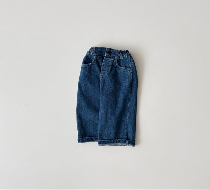 [KIDS] Roll-up denim jeans