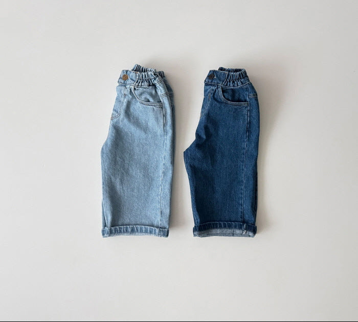 [KIDS] Roll-up denim jeans