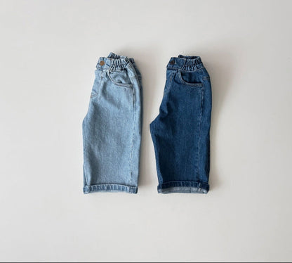 [KIDS] Roll-up denim jeans