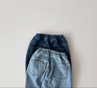 [KIDS] Roll-up denim jeans